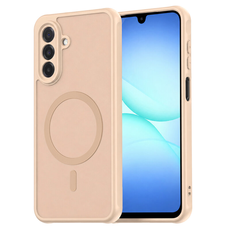 Husa Samsung Galaxy A18 Techsuit HaloFrost II MagSafe, auriu