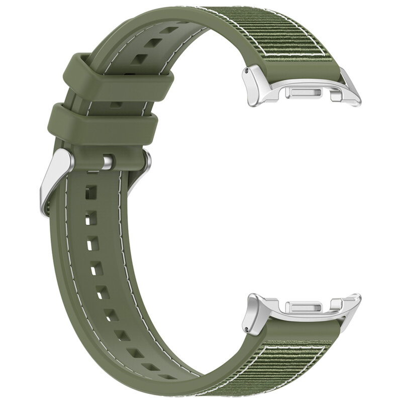 Curea Samsung Galaxy Watch9 44mm Techsuit, verde, W051