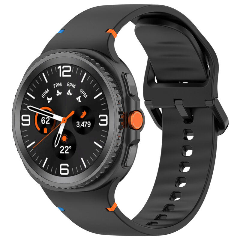 Curea Samsung Galaxy Watch9 44mm Techsuit, Black, W079