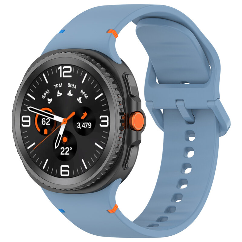 Curea Samsung Galaxy Watch9 44mm Techsuit, Denim Blue, W079