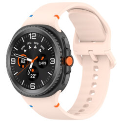 Curea Samsung Galaxy Watch9 44mm Techsuit, Cream Puff, W079