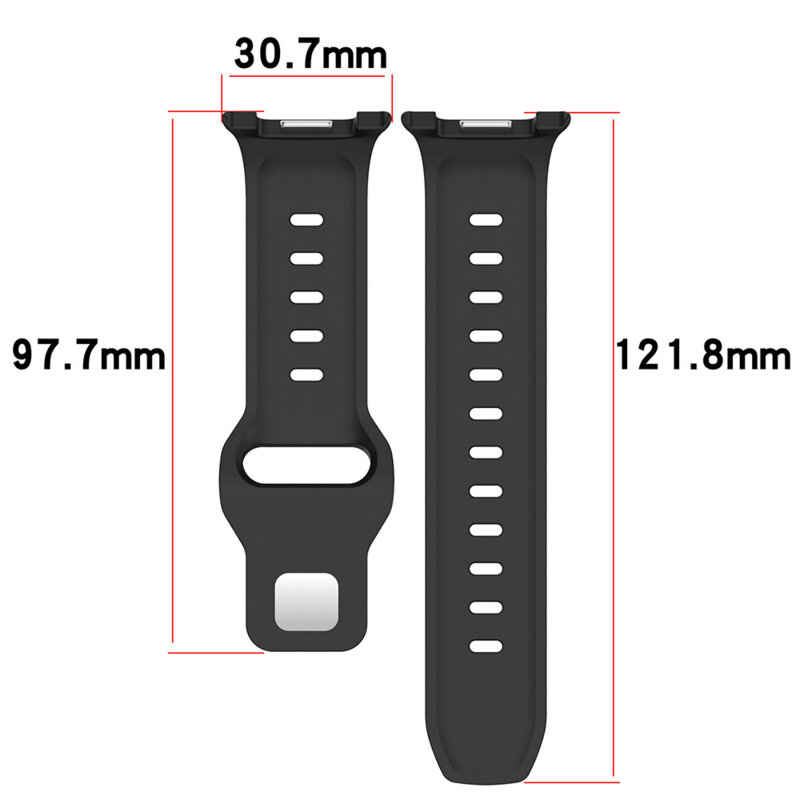 Curea Samsung Galaxy Watch9 44mm Techsuit, portocaliu, W050