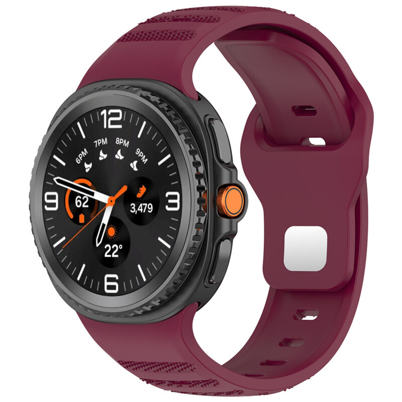Curea Samsung Galaxy Watch9 44mm Techsuit, bordo, W050