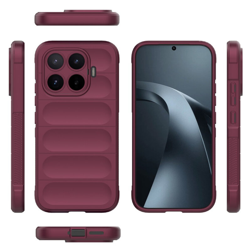 Husa Xiaomi 17T Techsuit Magic Shield, bordo