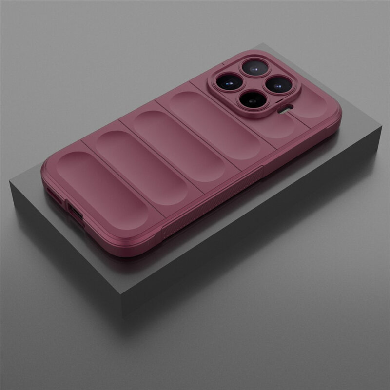 Husa Xiaomi 17T Techsuit Magic Shield, bordo