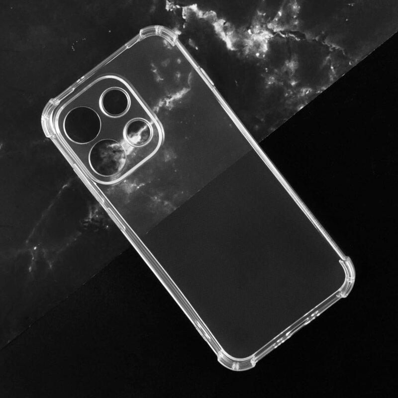 Husa Oppo Reno16 Pro Techsuit Shockproof Clear Silicone, transparenta