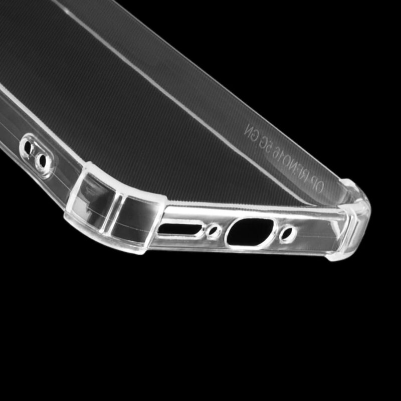 Husa Oppo Reno16 F Techsuit Shockproof Clear Silicone, transparenta
