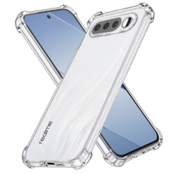 Husa Realme 16 5G Techsuit Shockproof Clear Silicone, transparenta