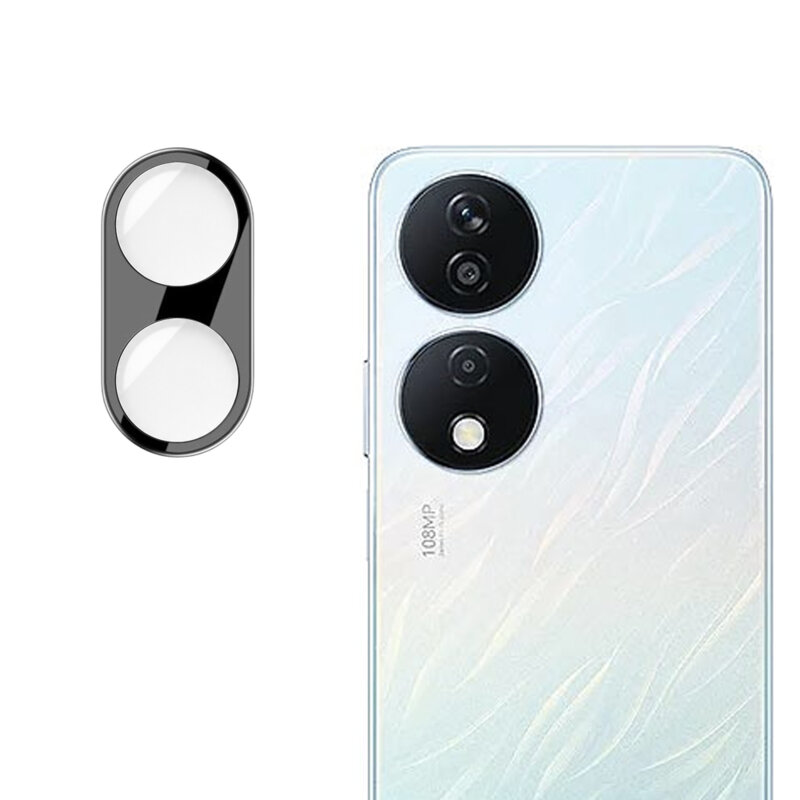 Folie camera Honor X7b 5G Techsuit Full Glass, negru