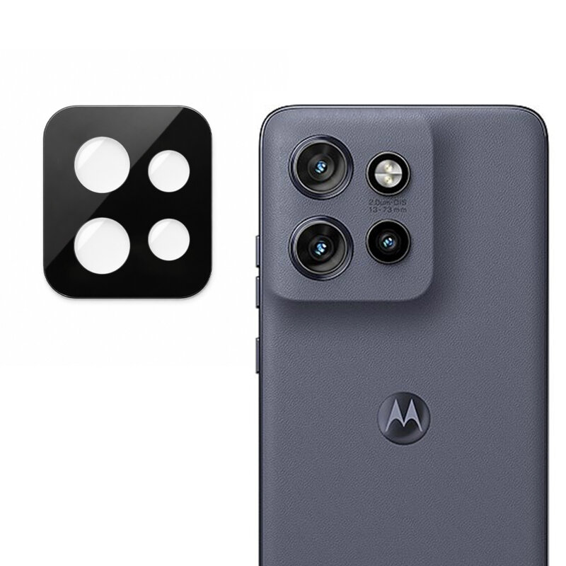Folie camera Motorola Edge 50 Neo Techsuit Full Glass, negru