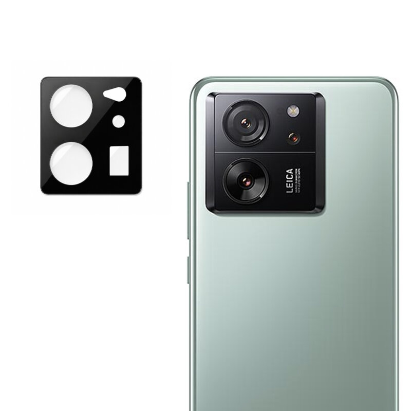 Folie camera Xiaomi 13T Techsuit Full Glass, negru