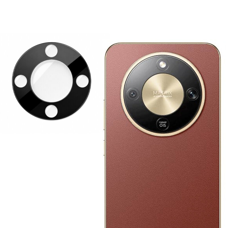 Folie camera Honor Magic8 Lite Techsuit Full Glass, negru