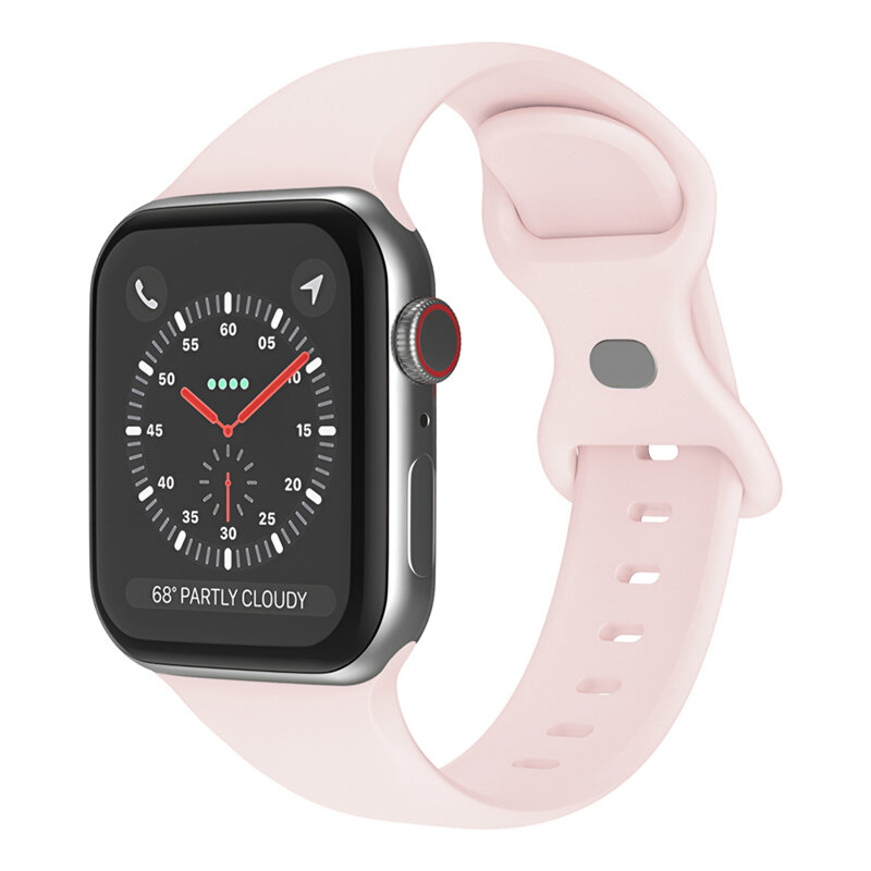 Curea Apple Watch SE 3 40mm Techsuit, roz, W031