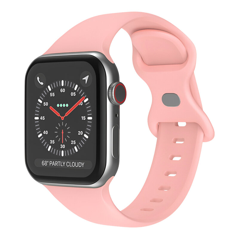 Curea Apple Watch SE 3 40mm Techsuit, roz, W031