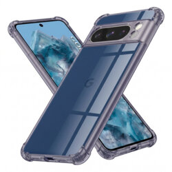 Husa Google Pixel 8 Pro Techsuit Shockproof Clear Silicone, fumuriu