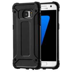 Husa Samsung Galaxy S7 Edge Techsuit Hybrid Armor - Negru