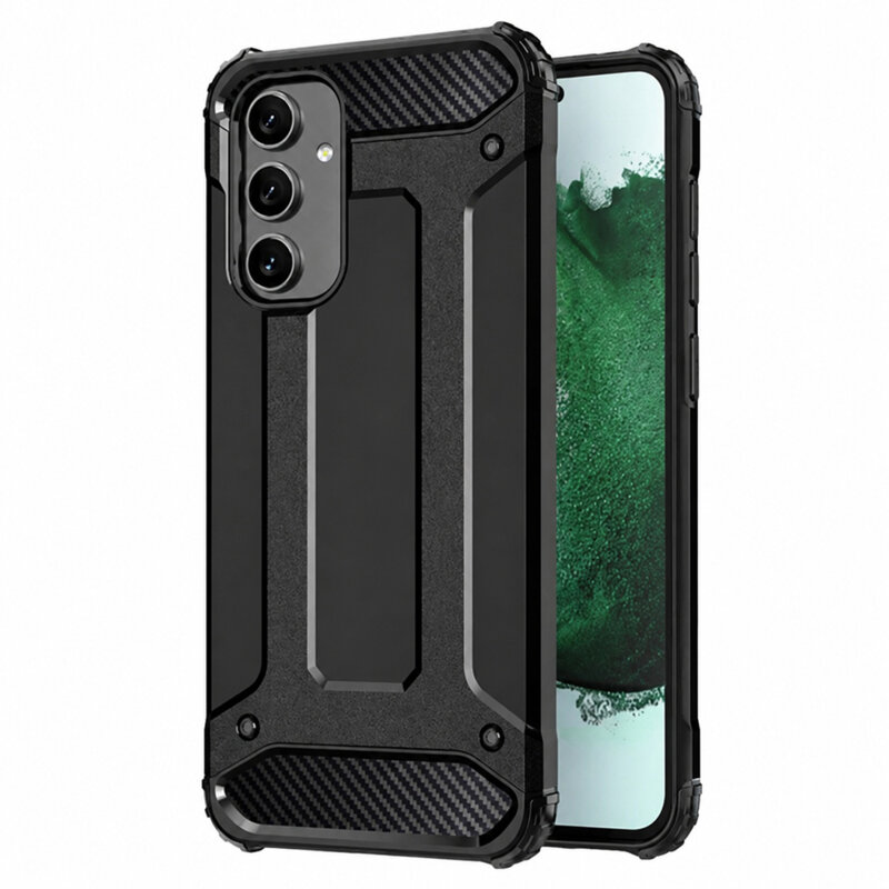 Husa Samsung Galaxy A54 Techsuit Hybrid Armor, negru
