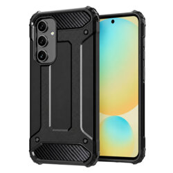 Husa Samsung Galaxy S24 FE Techsuit Hybrid Armor, negru