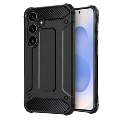 Husa Samsung Galaxy S25 Techsuit Hybrid Armor, negru