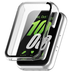 [Pachet 360°] Husa + folie Samsung Galaxy Fit3 Techsuit Defense, transparenta