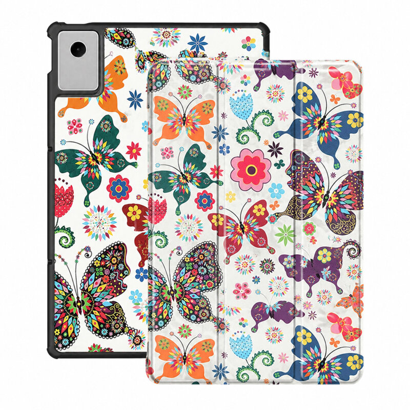 Husa Lenovo Idea Tab Plus 12.1 Techsuit FoldPro, Butterfly