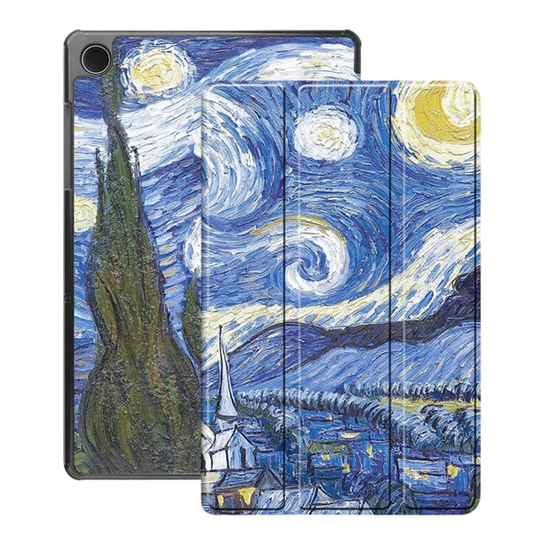 Husa Samsung Galaxy Tab A11 Plus Techsuit FoldPro, Starry Night