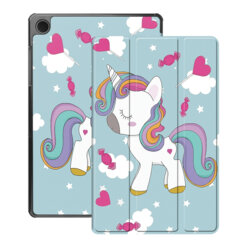 Husa Samsung Galaxy Tab A11 Plus Techsuit FoldPro, Unicorn