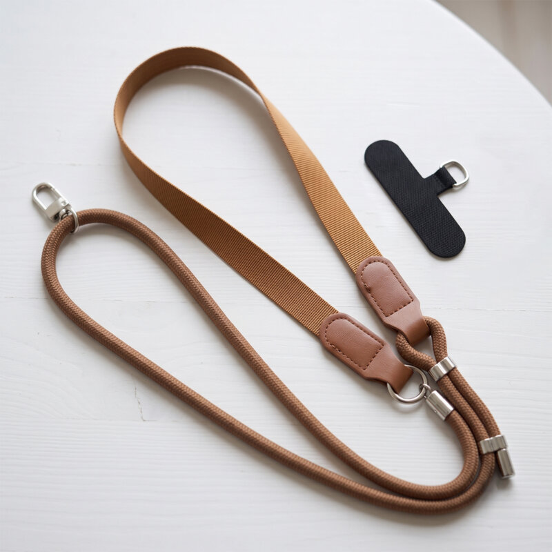 Snur, lanyard pentru telefon Techsuit UrbanLoop TLN11, Café au Lait