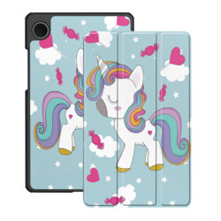 Husa Samsung Galaxy Tab A11 Techsuit FoldPro, Unicorn