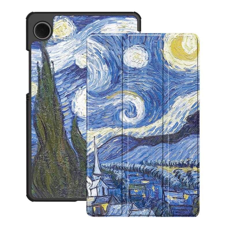 Husa Samsung Galaxy Tab A11 Techsuit FoldPro, Starry Night
