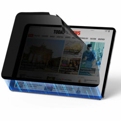 Folie privacy iPad Air 11 (2024) ESR Magnetic, negru