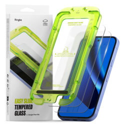 [Pachet 2x] Folie sticla Google Pixel 10a Ringke Easy Slide Tempered Glass, transparenta