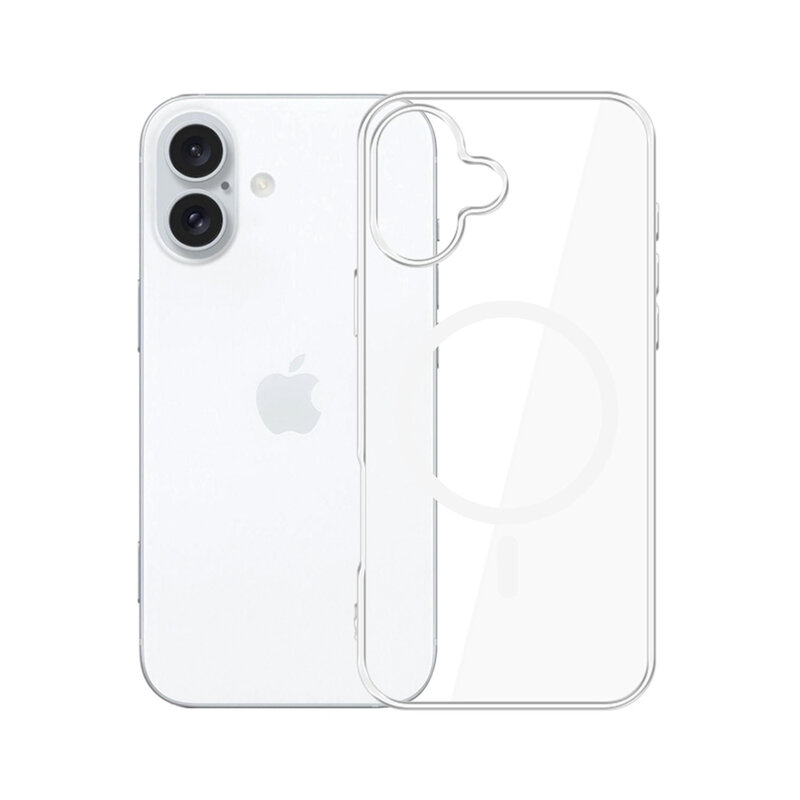 Husa iPhone 16 3mk Clear MagCase, transparenta