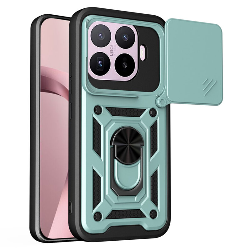 Husa Xiaomi 17T protectie camera Techsuit CamShield Series, verde