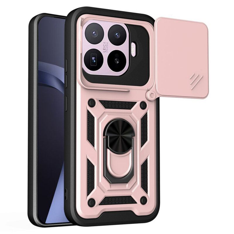 Husa Xiaomi 17T Pro protectie camera Techsuit CamShield Series, roz