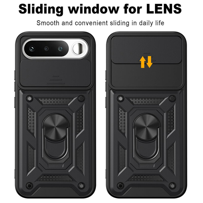 Husa Realme 16 5G protectie camera Techsuit CamShield Series, albastru