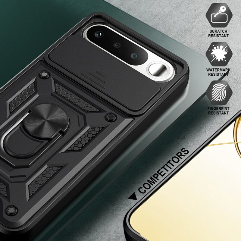 Husa Realme 16 5G protectie camera Techsuit CamShield Series, albastru