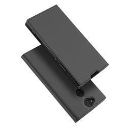 Husa Sony Xperia XA2 Plus Dux Ducis Flip Stand Book - Gri