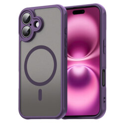 Husa iPhone 16 Plus Techsuit HaloFrost II MagSafe, mov