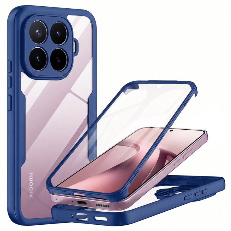 Husa 360° Xiaomi 17T Techsuit ColorVerse, albastru