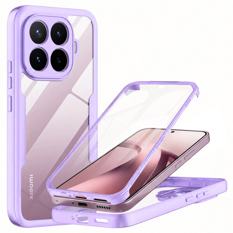 Husa 360° Xiaomi 17T Techsuit ColorVerse, mov