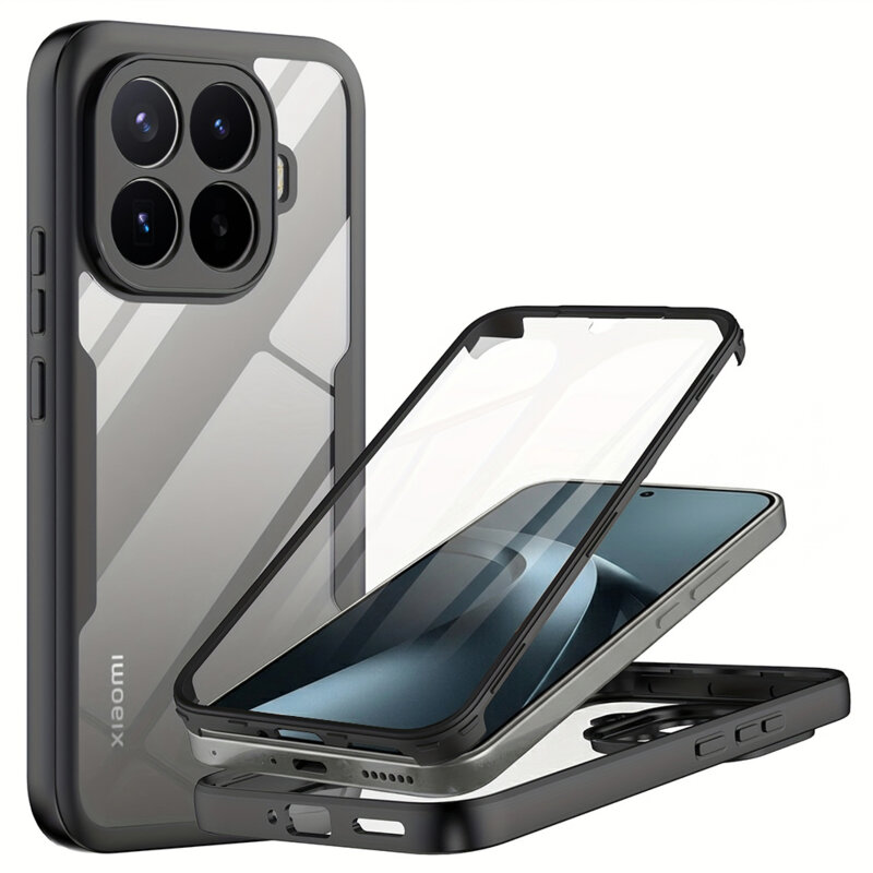 Husa 360° Xiaomi 17T Pro Techsuit ColorVerse, negru