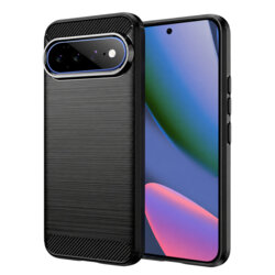 Husa Google Pixel 11 Pro XL Techsuit Carbon Silicone, negru