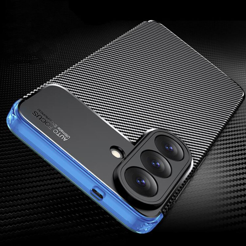 Husa Samsung Galaxy A27 5G Techsuit CarbonFiber, negru