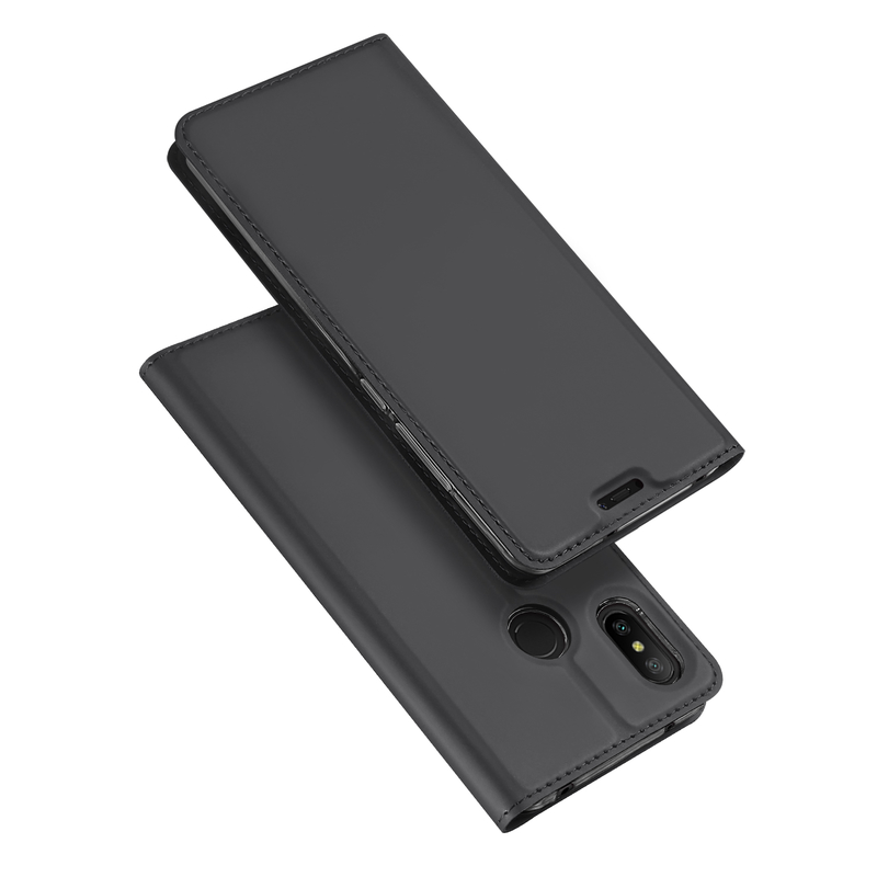 Husa Xiaomi Redmi Note 6 Pro Dux Ducis Flip Stand Book - Gri