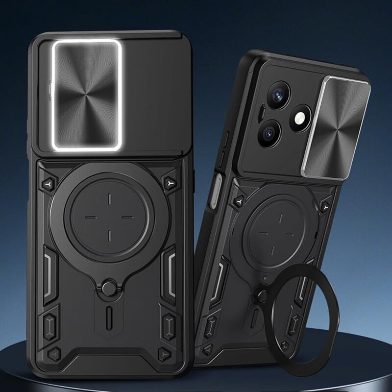 Husa Honor X8d Techsuit CamGuard Pro, albastru