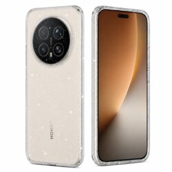 Husa sclipici Honor Magic8 Pro Techsuit SparkleSkin, transparenta
