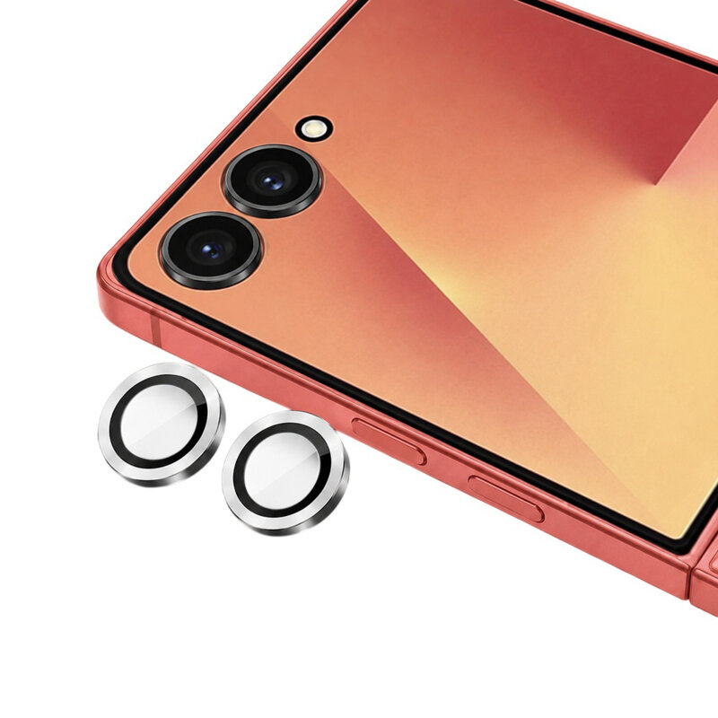 Folie Samsung Galaxy Z Flip8 Blueo Camera Lens Protector, argintiu