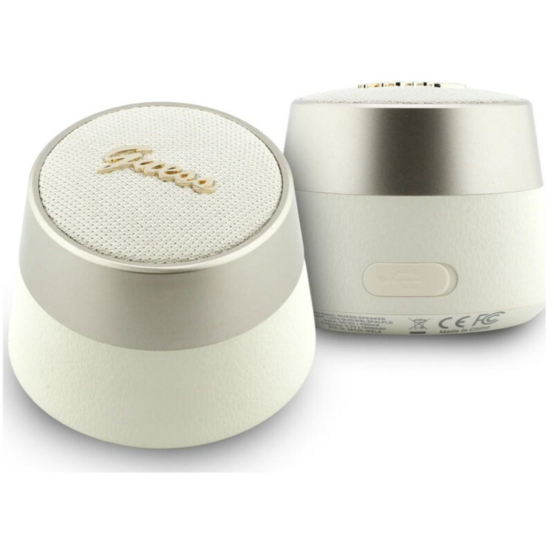 Boxa portabila Guess Bluetooth V5.4, TWS, 5W, negru, GUWSL3PALPLD