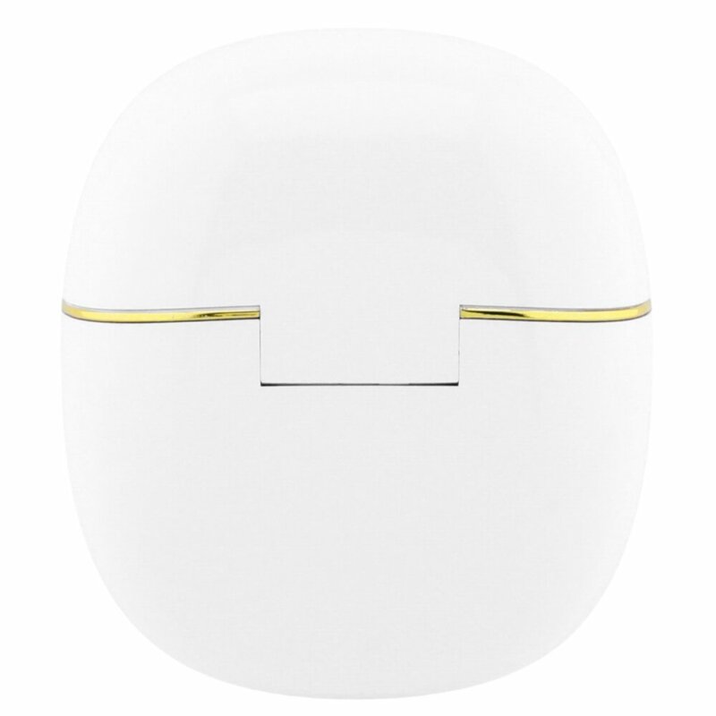 Casti Bluetooth Guess Glossy Gold Line Classic, alb, GUTWSG3HGECH